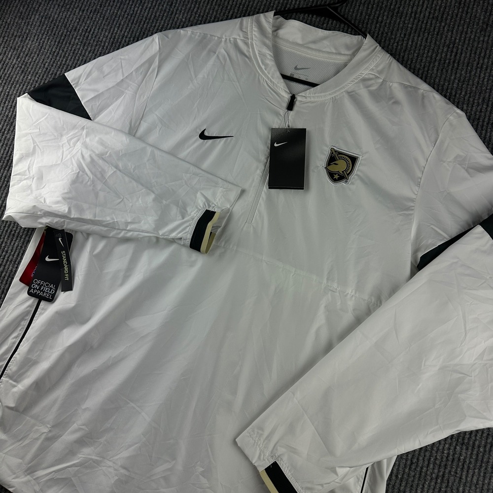 Nike Army West Point Black Knights Quarter Zip Windbreaker Jacket XL AR9350-100